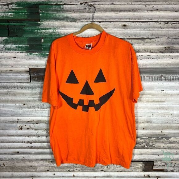 Vintage Jack O Lantern Halloween shirt - Picture 1 of 6